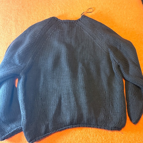 Zara chocolate brown oversized touch of wool chunky jacket made in EU NWT - Picture 12 of 13